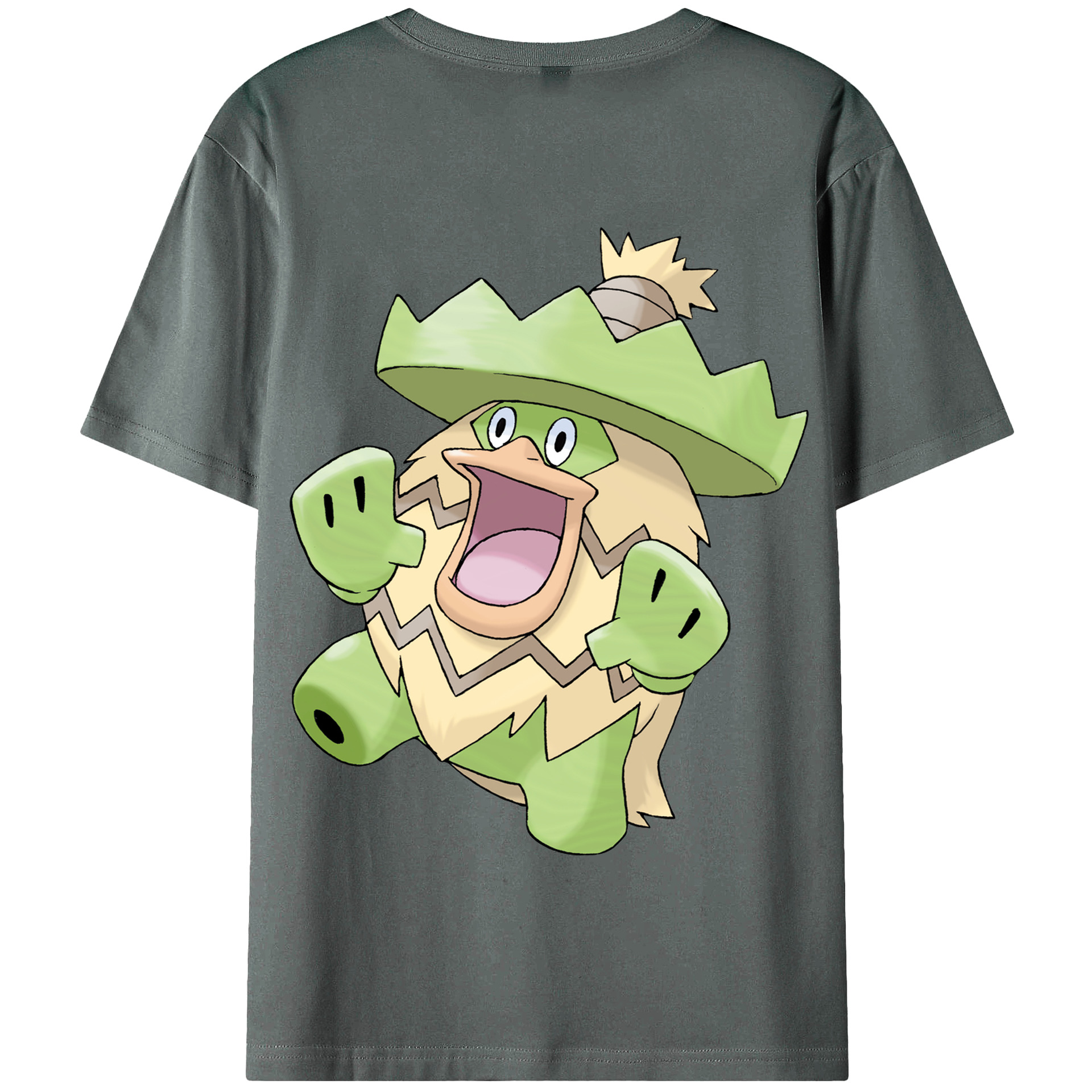 （画像用） ポケットモンスター Pokémon 綿100％半袖Tシャツ（背面プリント）